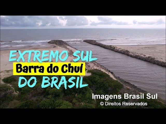 EXTREMO SUL do BRASIL | FAROL e BARRA do CHUÍ | SANTA VITÓRIA do PALMAR | RS (Aéreas Drone)