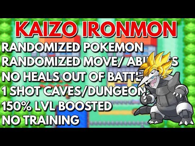 NOTHING TO SEE HERE! THE HARDEST POKEMON CHALLENGE (KAIZO IRONMON FIRERED)