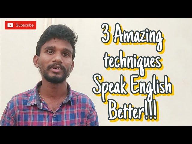 3 Golden Techniques. Apply anyone of these!| English with Bhanu| English!!