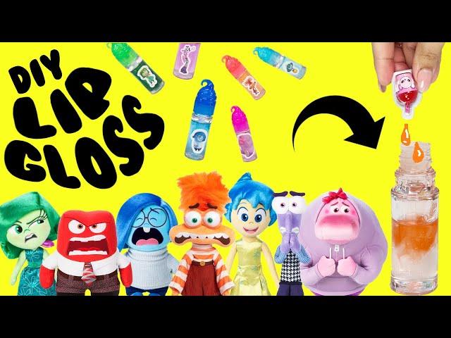 Inside Out 2 Turn GIANT and Make DIY Lip Gloss in Yummiland Crafts for Kids