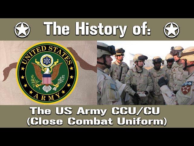 The History of: The US Army CCU (Close Combat Uniform) | Uniform History