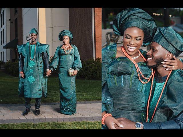 Haiti x Nigeria Beautiful Yoruba Traditional Wedding (Elizabeth & Nathaniel)