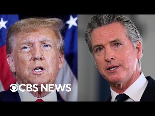 Trump blames Newsom for deadly California wildfires