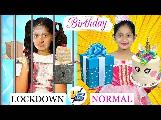 BIRTHDAY - Normal vs Lockdown | A Short Moral Story | MyMissAnand