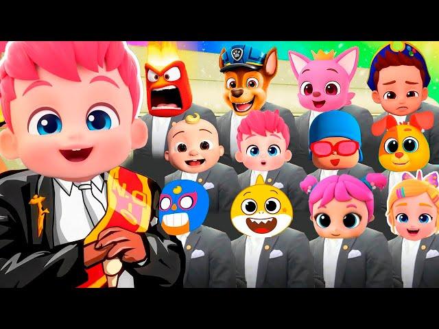 LIVE SUPER ULTRA MEGAMIX COFFIN DANCE ASTRONOMIA | Pinkfong, Little Angel, Bebefinn, Cocomelon