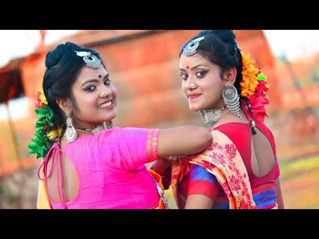 মনে করি আসাম যাব নাচ | Mone Kori Assam Jabo Dance | Folk Dance | Folk creation | Rakhi and Anusree