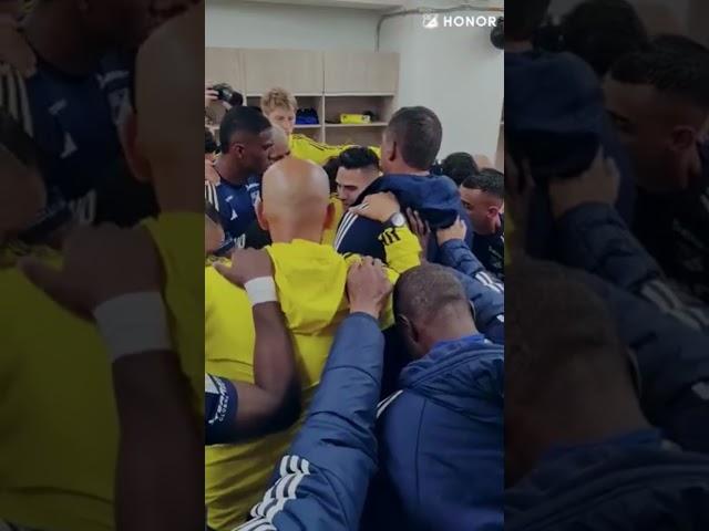 FALCAO GARCIA MOTIVANDO AL EQUIPO PARA EL PARTIDO CONTRA PASTO. #shorts #futbol