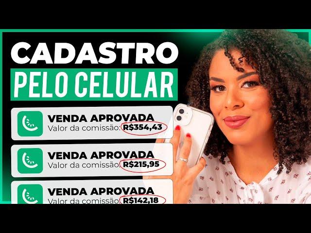 COMO se CADASTRAR  e fazer sua PRIMEIRA VENDA na KIWIFY pelo CELULAR | COMO fazer sua PRIMEIRA VENDA