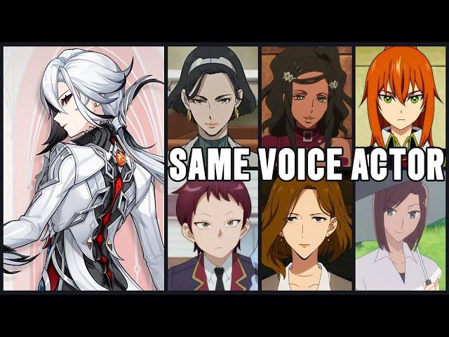 Genshin Impact ARLECCHINO Voice Actors in Anime Roles [Nanako Mori] (Dorothea,Yukiko,Misaki,Miyako)