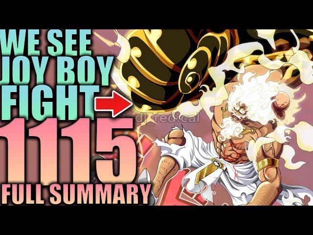 We See Joy Boy FIGHT / One Piece Chapter 1115 Spoilers