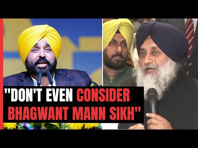 "Don't Even Consider Him Sikh": Sukhbir Badal On Bhagwant Mann