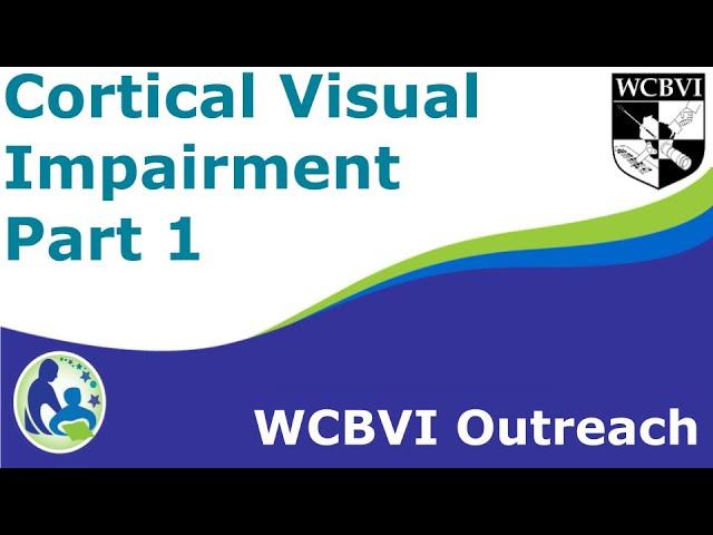 Cortical Visual Impairment Part 1