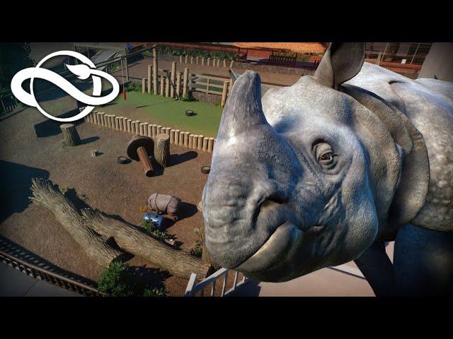 Rhinos: Edinburgh Zoo Recreation in Planet Zoo