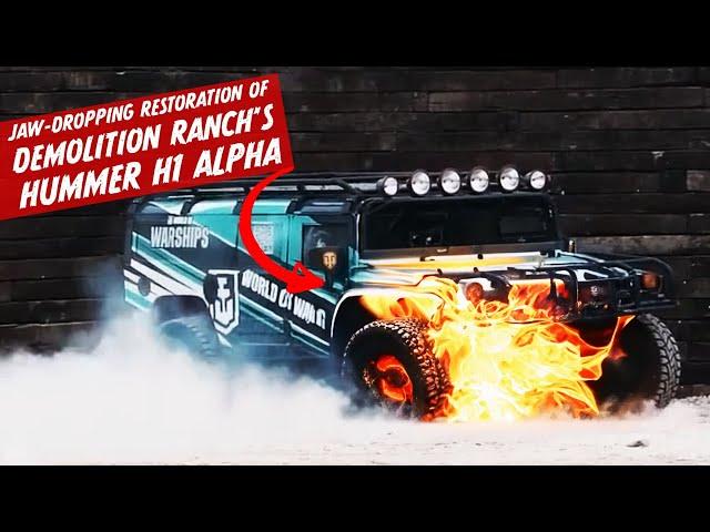 Predator Inc’s Jaw-Dropping Restoration of Demolition Ranch's Hummer H1 Alpha