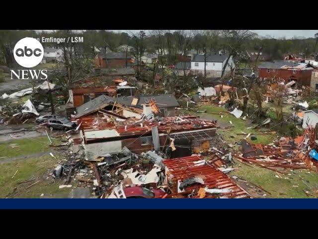 'Catastrophic' tornado touches down in Little Rock, Arkansas