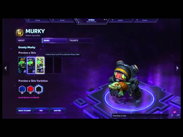 Heroes of the Storm Murky Melee Specialist