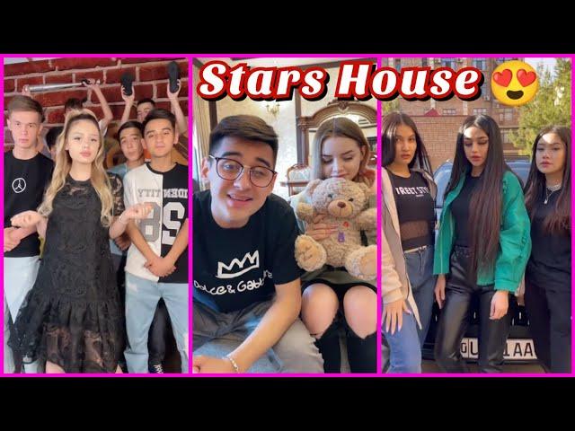 Stars House TikTok jamoasi, yangi Tik Tok videolari, Xusniddin Parizoda Usmonova Bonamur Amirchik