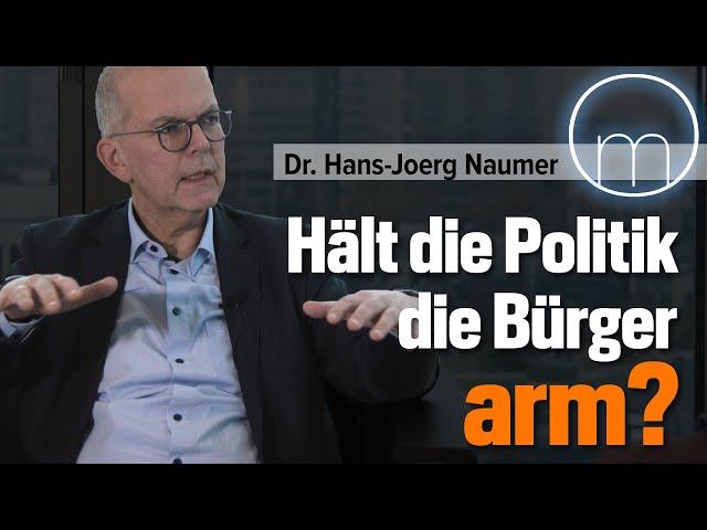 Wir brauchen endlich eine sinnvolle Vermögensbildungspolitik – Dr. Hans-Jörg Naumer // Mission Money