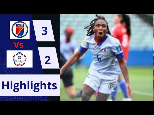 HAÏTI vs CHINESE TAIPEI 3-2 HIGHLIGHTS