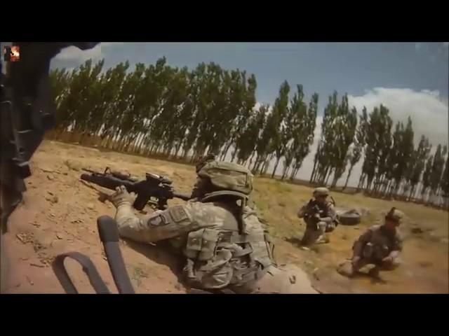 Afghanistan War   US Forces in Heavy Fighting Clashes and Intense Combat Firefights with Taliban