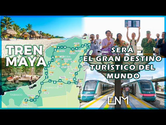 Tren Maya, obra histórica y de la ingeniería mexicana logra unir el sureste mexicano en solo 4 años