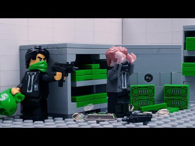Lego S.W.A.T. "Mysterious Bank Robbery" Episode 1 - Stop Motion Animation