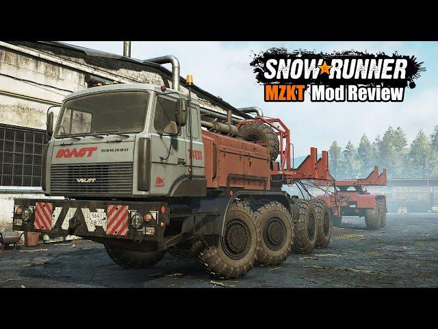 MZKT 7429, 7909, 74131 Mod Review | Snowrunner 4K