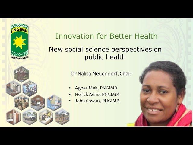 Social science perspectives on public health