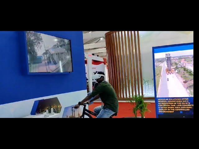 Interactive Tech Booths at India Energy Week 2024 #iew2024 #brandexperience