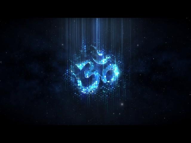 ॐ OM HD Free Motion Graphics animation footage | Om in Blue color