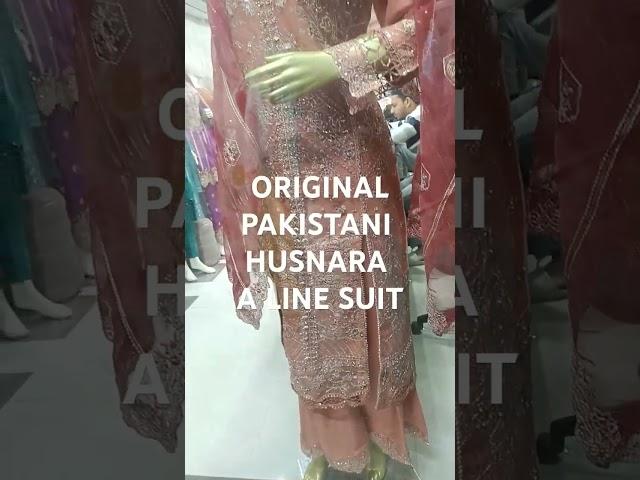 Original Pakistani A line suit Brand Husnara Azara Collection Okhla Batla House Near Abidin medical