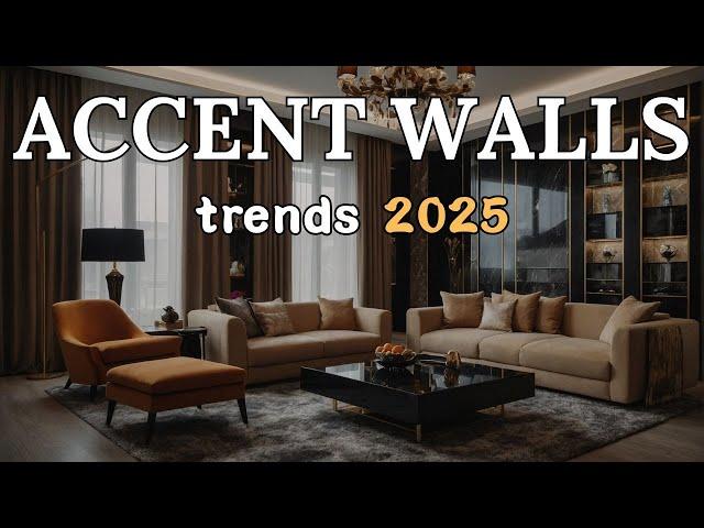 Elegant Accent Walls 2025: Stunning Designs for Sophisticated Spaces