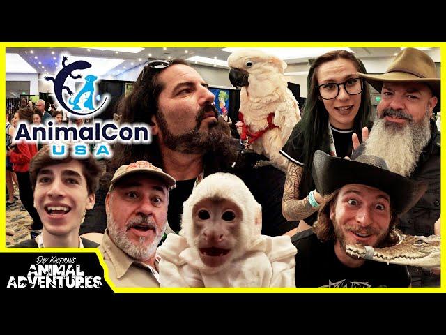 ALL THE ANIMALS OF ANIMALCON! (biggest Animal Youtuber convention in the world!)