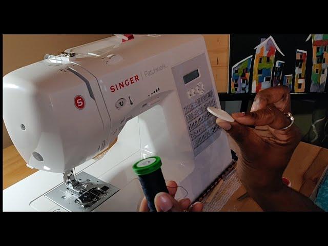 How to start/thread your SINGER PATCHWORK 7285Q sewing machine