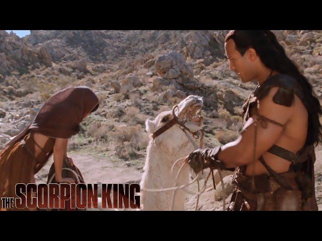 Dwayne Johnson & Kelly Hu Scene From The Scorpion King