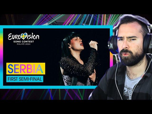 Vocal Coach Reacts to TEYA DORA - RAMONDA LIVE Serbia 1st Semi-Final Eurovision 2024