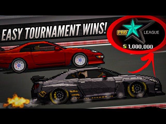 THE BEST GTR R35 BUILD IN PIXEL CAR RACER! ( Easy Tournament Wins )