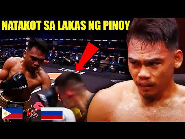 LATEST FIGHT:  MAINIT NA BAKBAKAN! GABRIEL SANTISIMA (PHILIPPINES) VS RUSLAN BELOUSOV (RUSSIA)