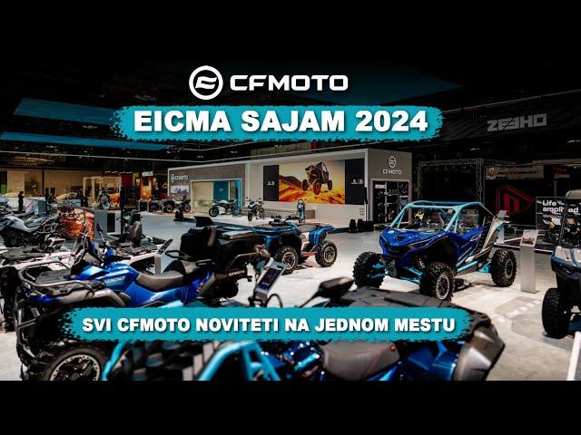 EICMA sajam u Milanu 2024 - Svi CFMOTO noviteti