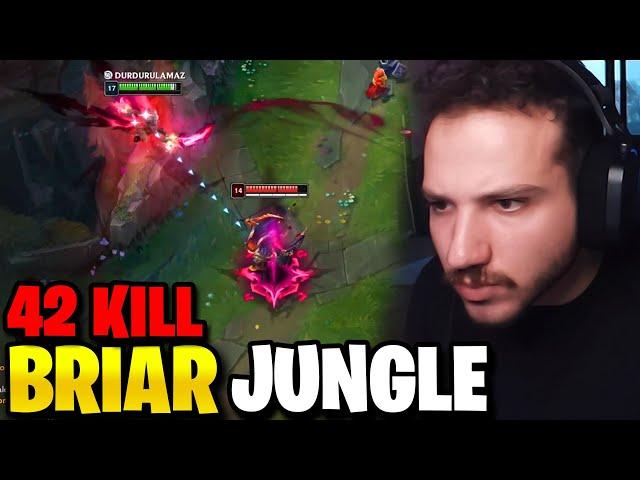 42 Kill Briar Jungle Oynanış | RITO BU NORMAL DEGİL!! (İlk PENTAKİLL)