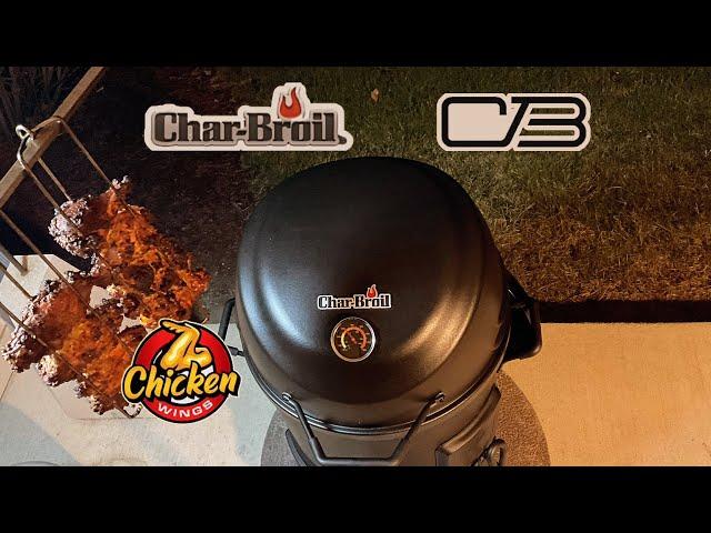 Char-Broiler Big Easy SRG! / Pecan Smoked Chicken Wings!