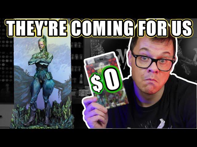 Video Game Companies are Making FREE Miniatures?!  Warframe