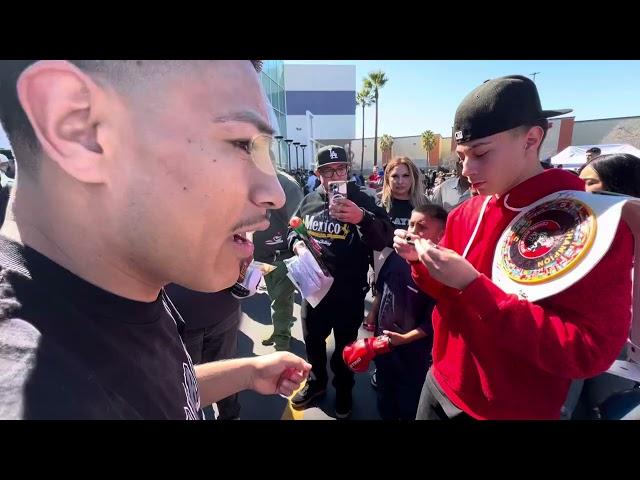 CHOP CHOP MOBBED BY FANS THE NEXT CHAMP OUT OF MORENO VALLEY - ESNEWS BOXING