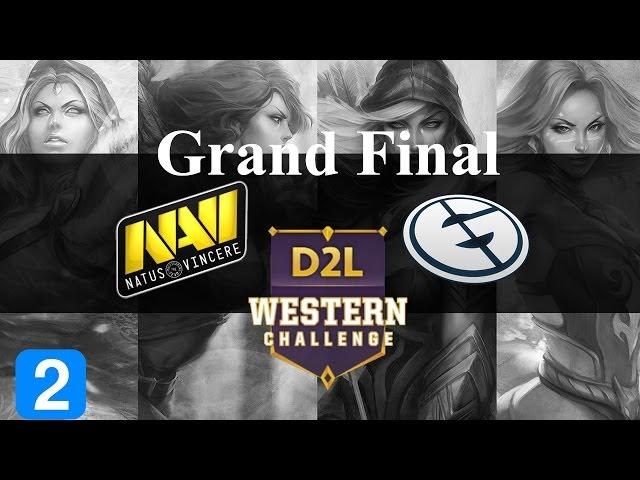 Epic Game: Evil Geniuses vs Natus Vincere Game 2 GRANDFINAL. D2L Western Challenge