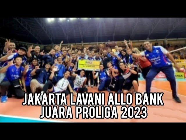 Jakarta Lavani Allo Bank Juara Proliga 2023