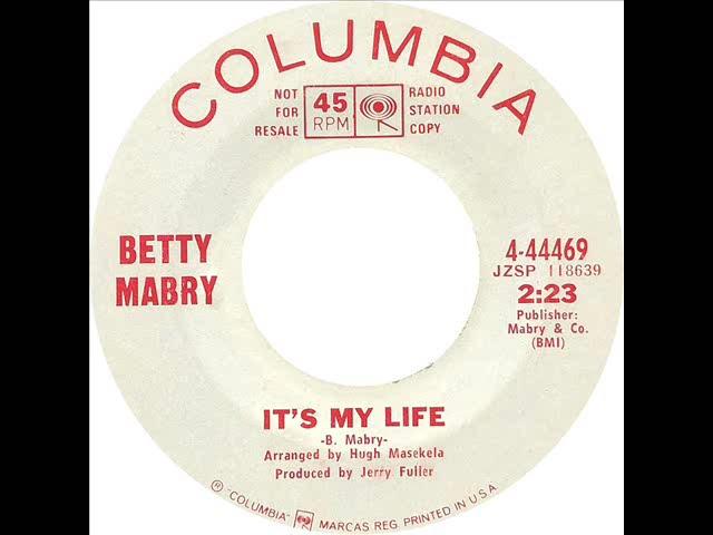 Betty Mabry - It's My Life