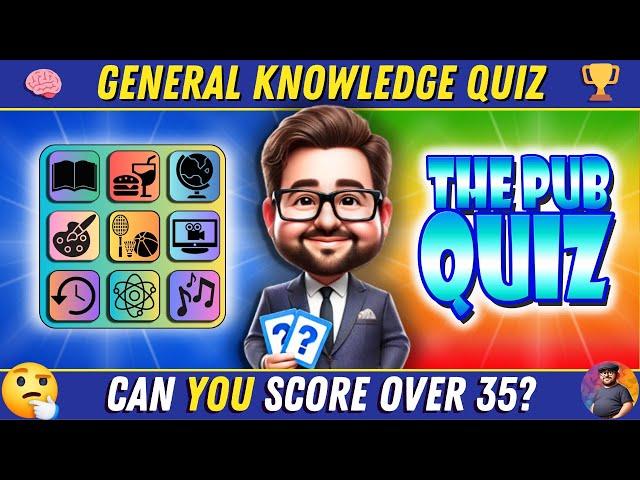 50 Epic GENERAL KNOWLEDGE & PUB TRIVIA QUIZ QUESTIONS!