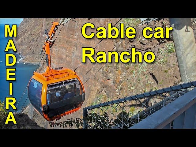 Madeira, cable car Rancho near Cabo Girao viewpoint. 041.