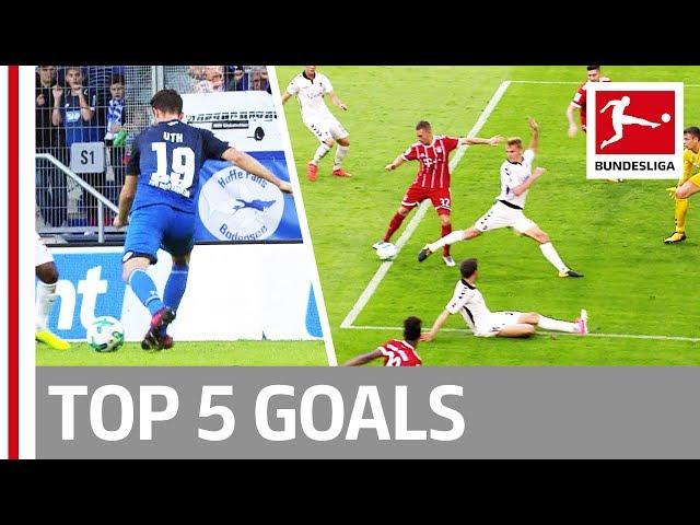 Thiago, Stindl, Kimmich and More  - Top 5 Goals on Matchday 08