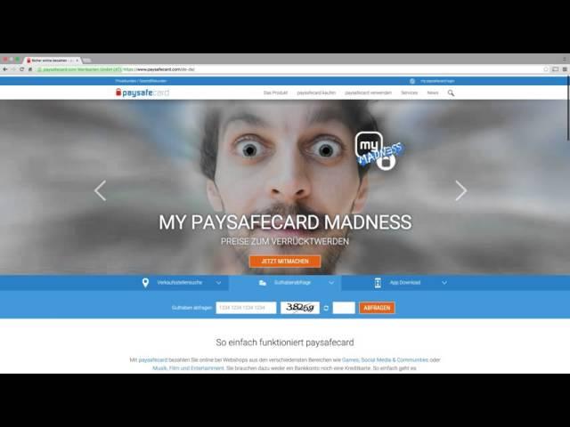 PaySafeCard - So funktioniert das Einkaufen / Bezahlen mit PaySafeCard